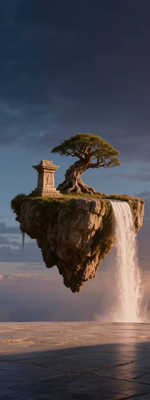 Enhance your stream or lofi channel with this beautiful looping background featuring a majestic floating island. Perfect for Twitch, OBS, and YouTube, this seamless animation adds a touch of serene fantasy to any broadcast.